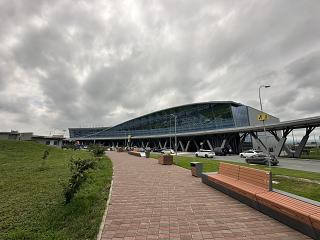 The new passenger terminal at Yuzhno-Sakhalinsk Airport