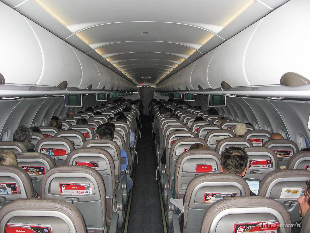 Фото салона аэробус 320 уральские авиалинии