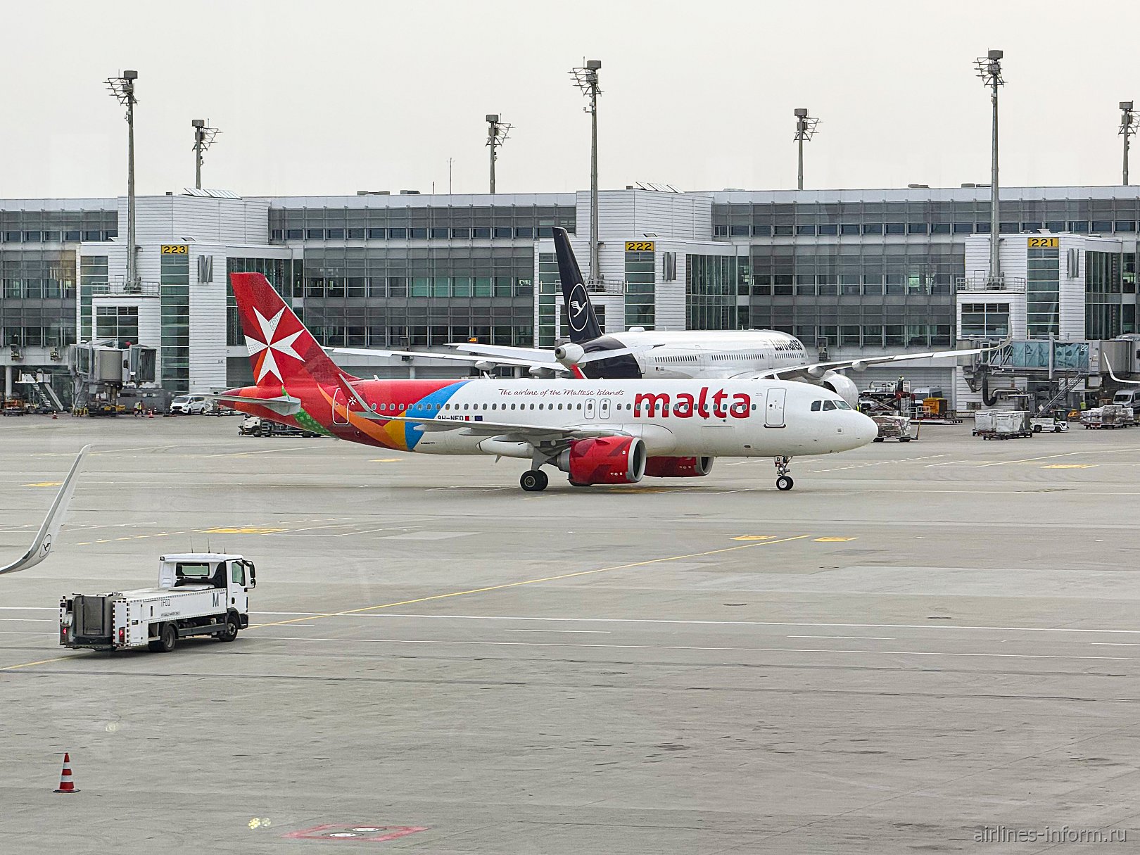 ����� ������������ ���������� ������. ������ � ������ KM309 �� A320neo KM Malta Airlines