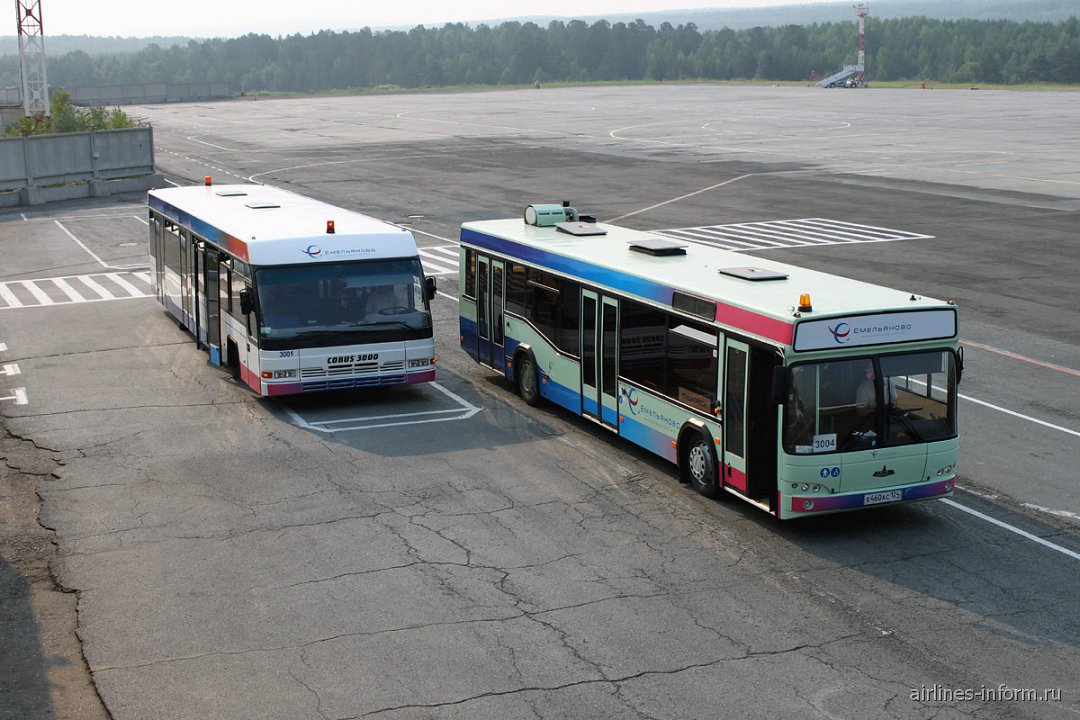 Автобус до аэропорта емельяново