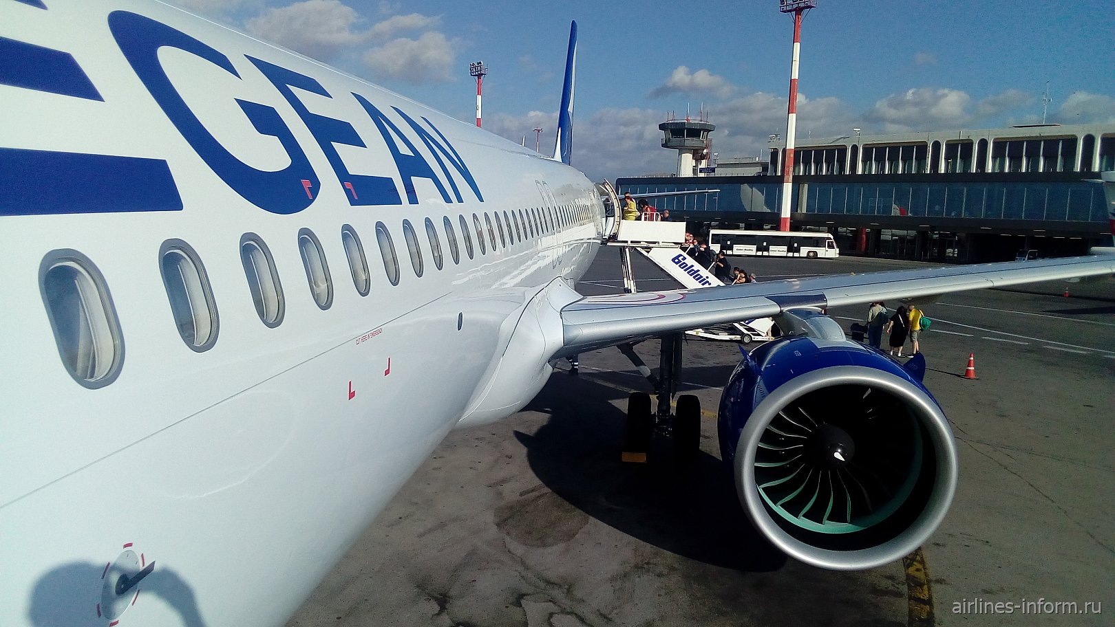 ����� ����������� ����. ����� 5. �������� - ����� �� Airbus A321neo Aegean Airlines.