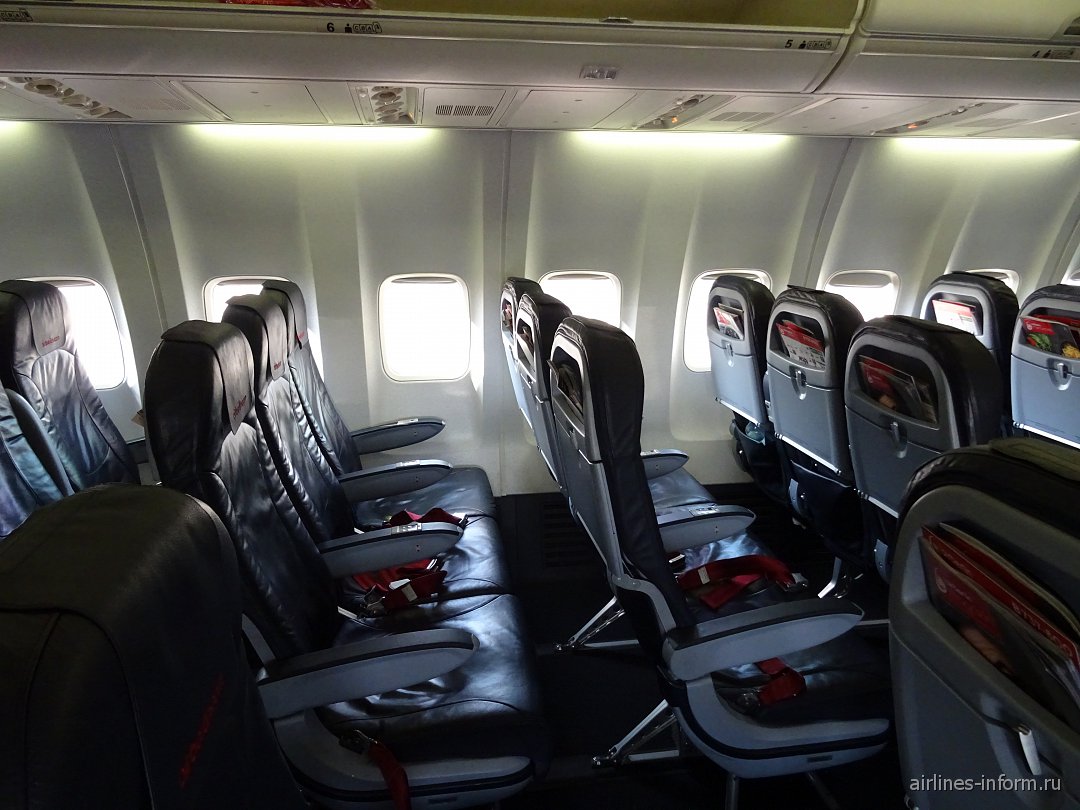 Боинг 737 800 фото внутри самолета Салон самолета Боинг-737-800 авиакомпании "airberlin"