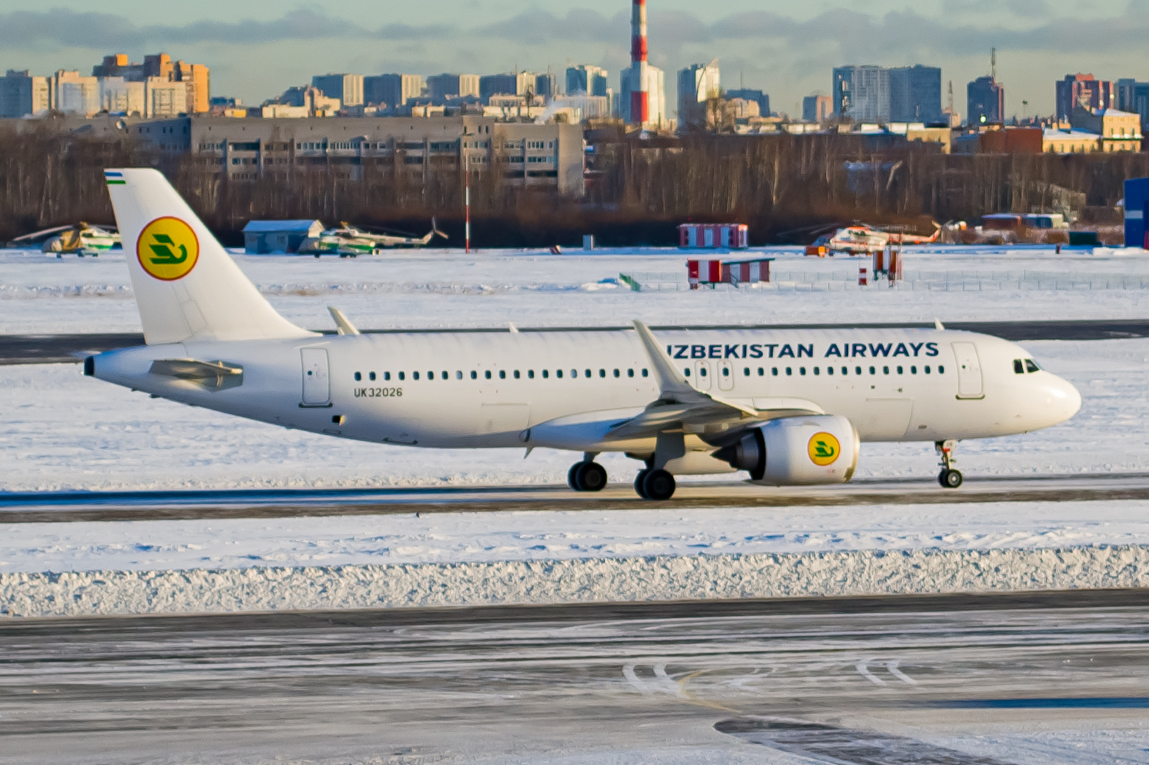����������� A320neo Uzbekistan Airways � ��������� �������