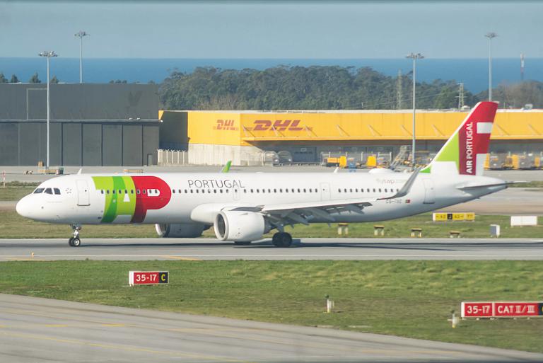 Премьера. Порту - Лиссабон TP2475 в бизнес-классе A321LR TAP