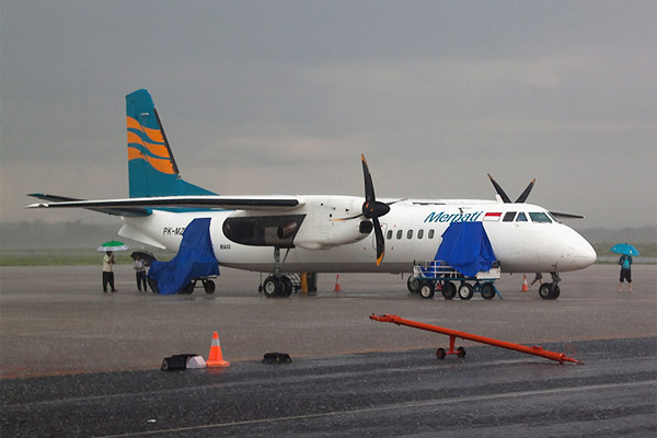 Indonesia. A trip from Flores to Lombok with regional airline Merpati Nusantara
