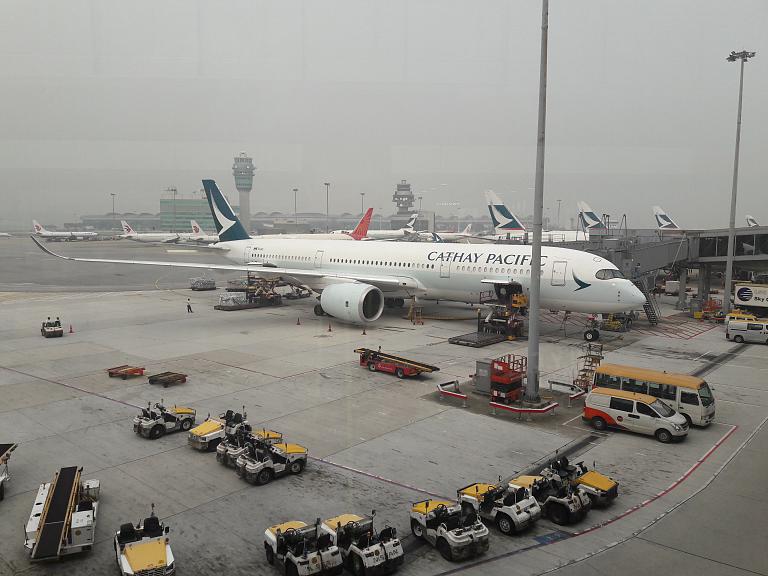 Фотообзор аэропорта Гонконг