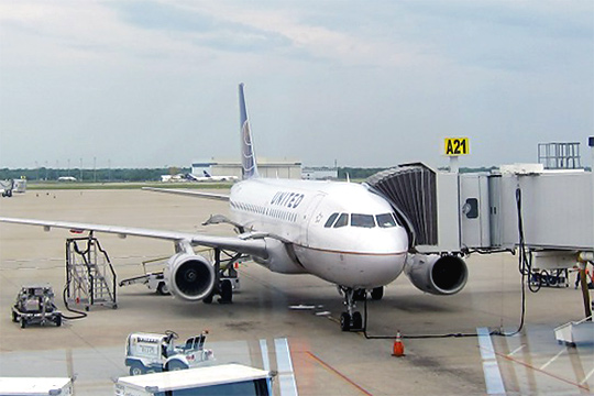 Индианаполис-Чикаго. United Airlines