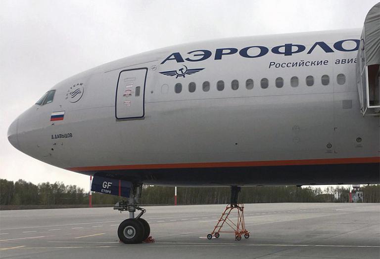 г.Петропавловск-Камчатский-г.Москва на Boeing 777-300ER авиакомпании Аэрофлот, бизнес класс.