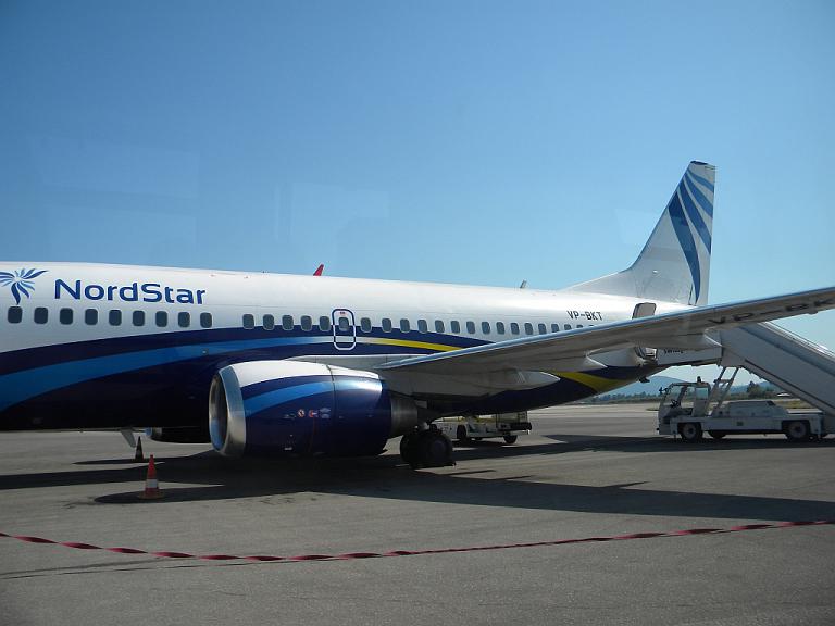 Отпуск на Греческих островах, Закинф - Домодедово на Боинг-737-300 НордСтар