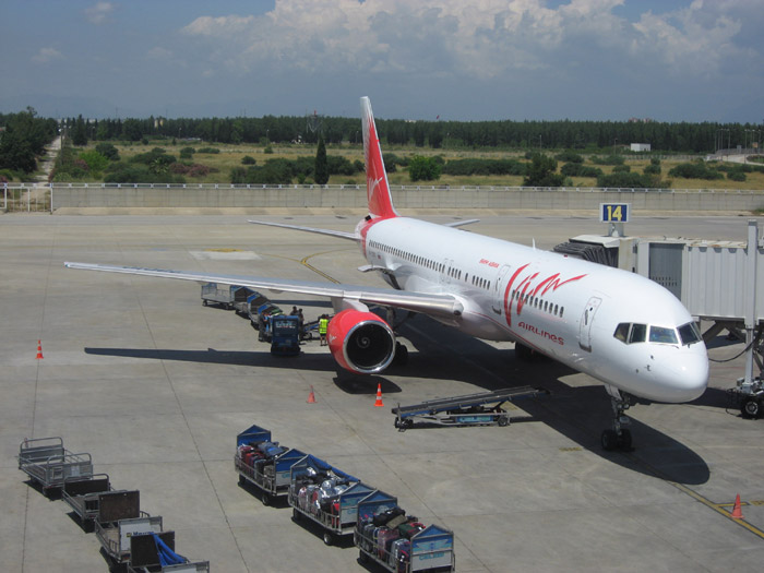 Antalya-Moscow with VIM Airlines