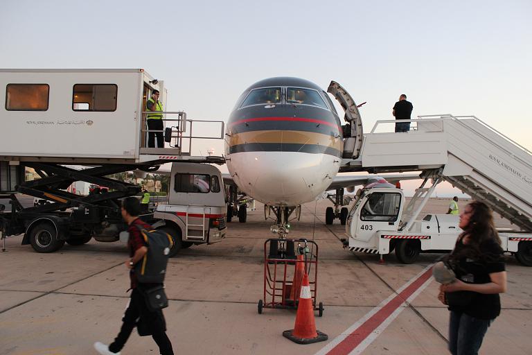 Летний отпуск. Часть 4 - Amman (Queen Alia - AMM) - Aqaba (King Hussein - AQJ) с Royal Jordanian на Embraer-195