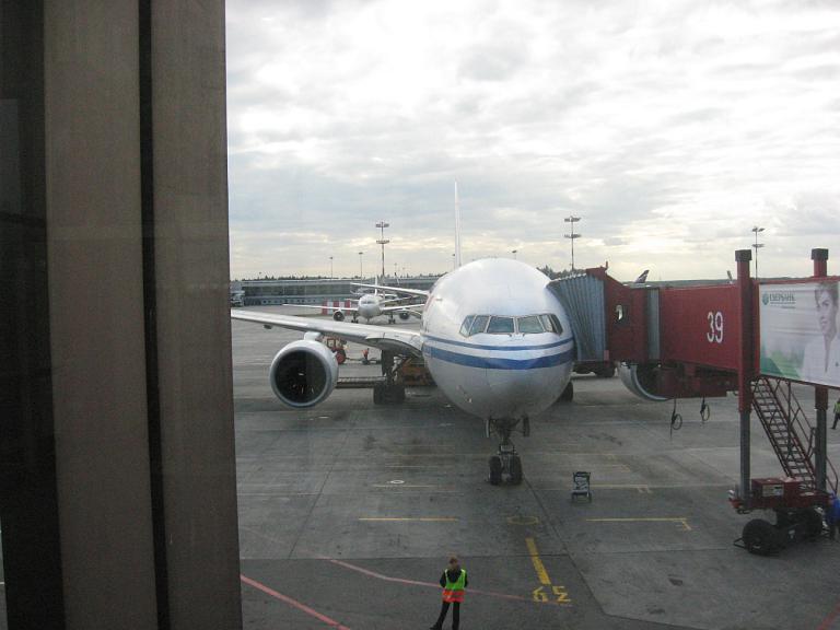 Москва(Шереметьево F)-Пекин(Capital) на Boeing 777 Air China