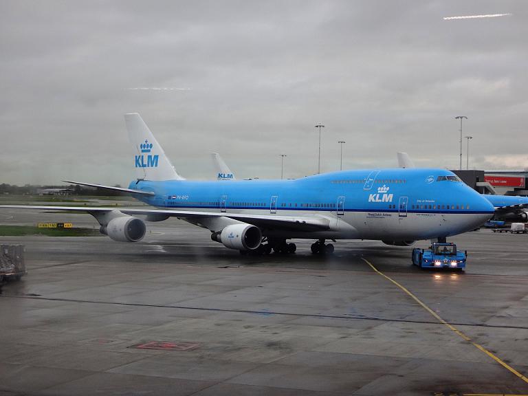 Москва Шереметьево-Е (SVO) - Амстердам Schiphol (AMS) - Хьюстон George Bush Intercontinental Airport (IAH) на Boeing 737-800 и Boeing 747-400 KLM 