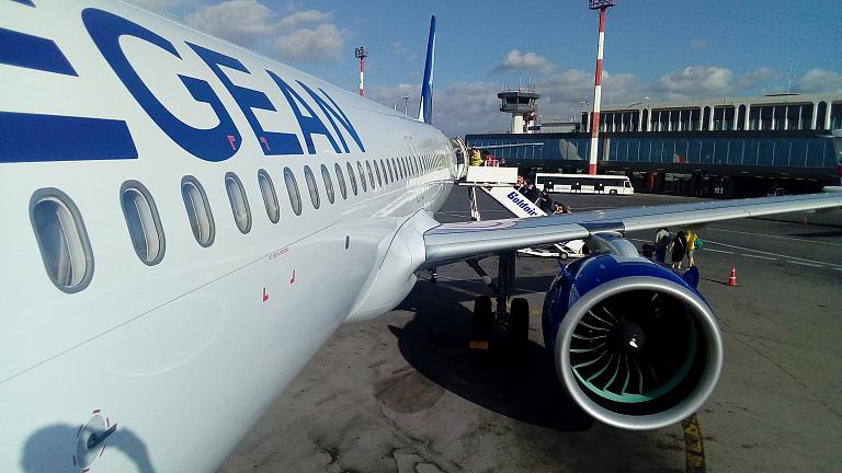 ����� ����������� ����. ����� 5. �������� - ����� �� Airbus A321neo Aegean Airlines.