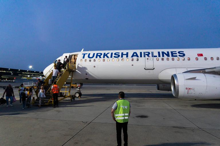 Summer Air. Стамбул (IST) - Вена (VIE) TK1889 в бизнес-классе A321 Turkish Airlines