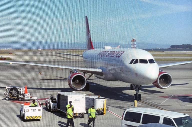 Сан-Франциско (SFO) - Лас-Вегас (LVA) c Alaska Airlines/Virgin America A320