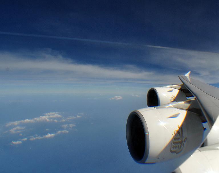 Фотообзор полета на самолете Airbus A380