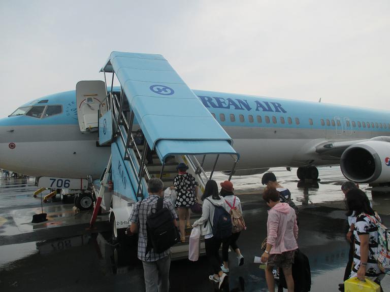 Отпуск в Корее. Часть 2 - Jeju - Seoul (Gimpo) c Korean Air на B-737-900