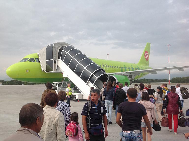 Полет из Петропавловска-Камчатского в Хабаровск с S7 airlines