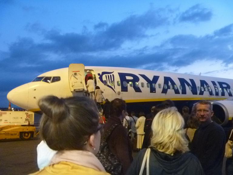 Путешествие по Европе. Часть 6. Рим (CIA)-Братислава на B738 Ryanair.