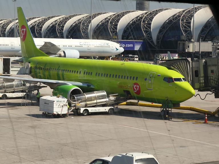 ������� (BKK) - ������� (IKT), S7 Airlines, B-737-800 (������ �����)