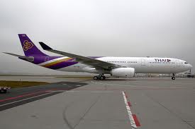 my flight with thai airways