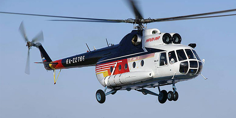 Вертолет Ми-8 Нарьян-Марского авиаотряда