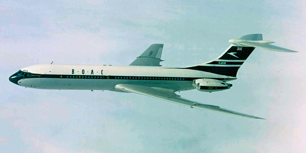 Vickers VC10- passenger aircraft. Photos, characteristics, reviews.