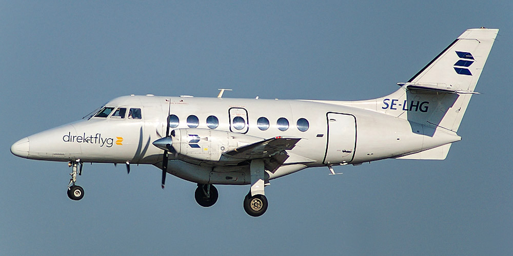 BAe Jetstream 31/32- пассажирский самолет. Фото, характеристики, отзывы.