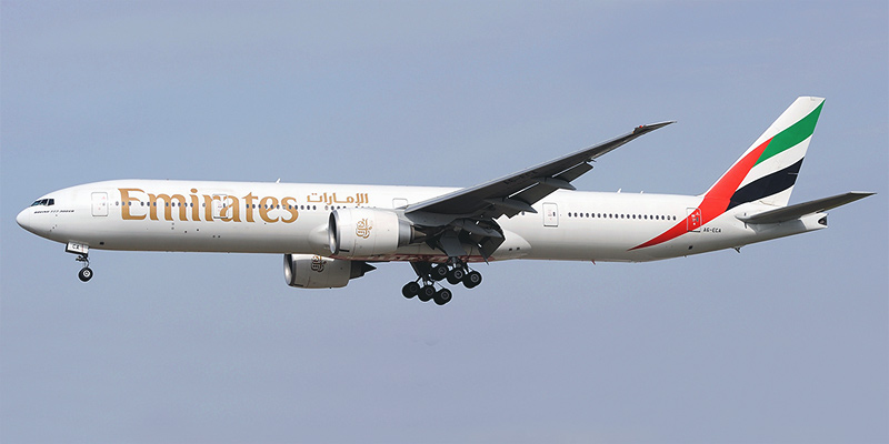 Boeing 777-300 авиакомпании Emirates