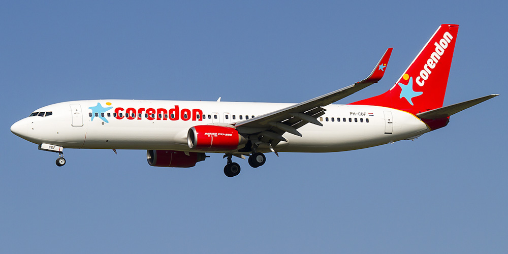 Боинг-737-800 авиакомпании Corendon Dutch Airlines