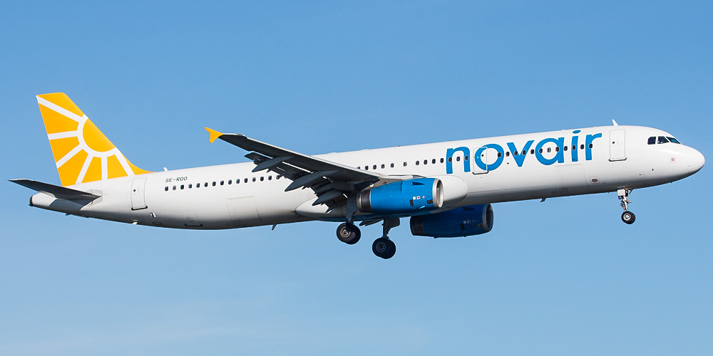 Airbus A321 авиакомпании Novair