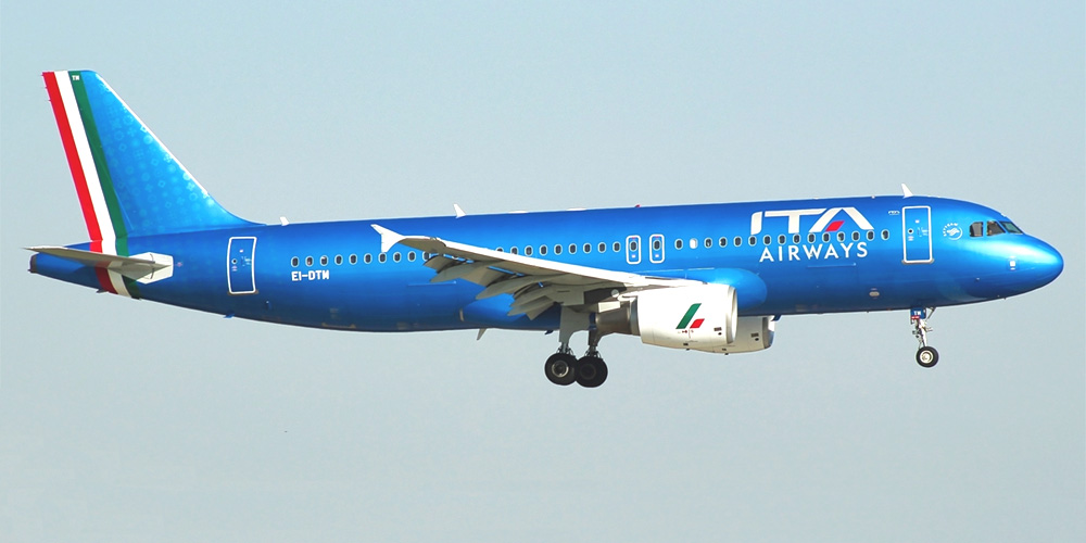 Airbus A320 авиакомпании ITA Airways