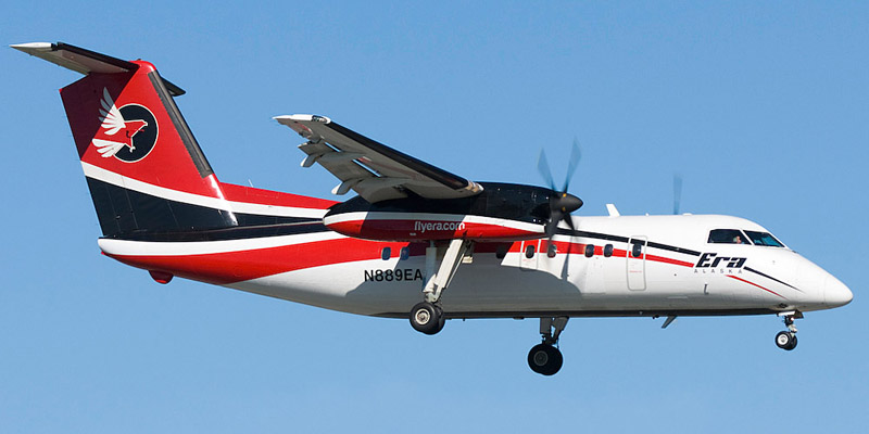 Bombardier Dash 8-100/200 commercial aircraft. Pictures 