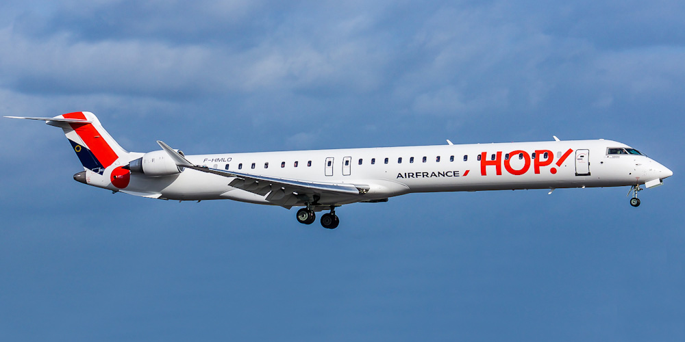 Bombardier CRJ1000 авиакомпании HOP!
