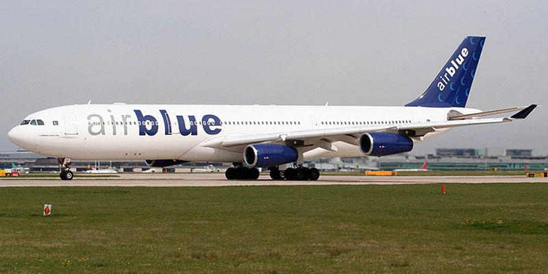 Airbus A340 авиакомпании Airblue