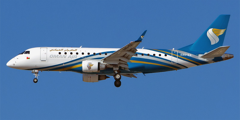 Embraer 175 авиакомпании Oman Air