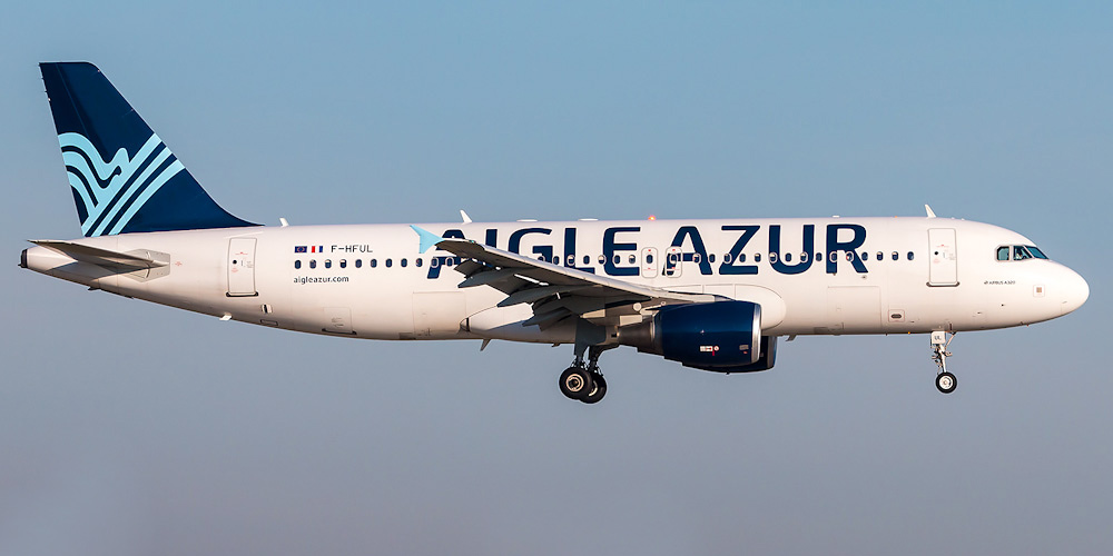 Airbus A320 авиакомпании Aigle Azur