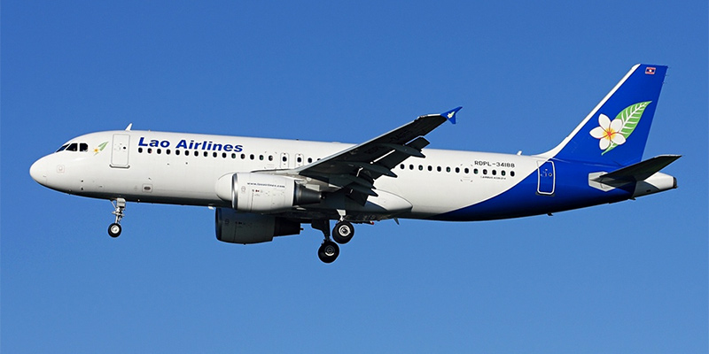 Самолет Airbus A320 авиакомпании Lao Airlines