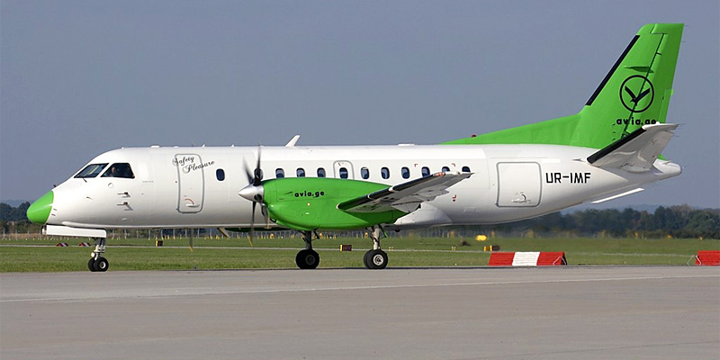 Самолет Сааб-340 авиакомпании Южные авиалинии