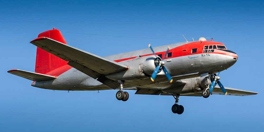 Ilyushin Il-14- passenger aircraft. Photos, characteristics, reviews.