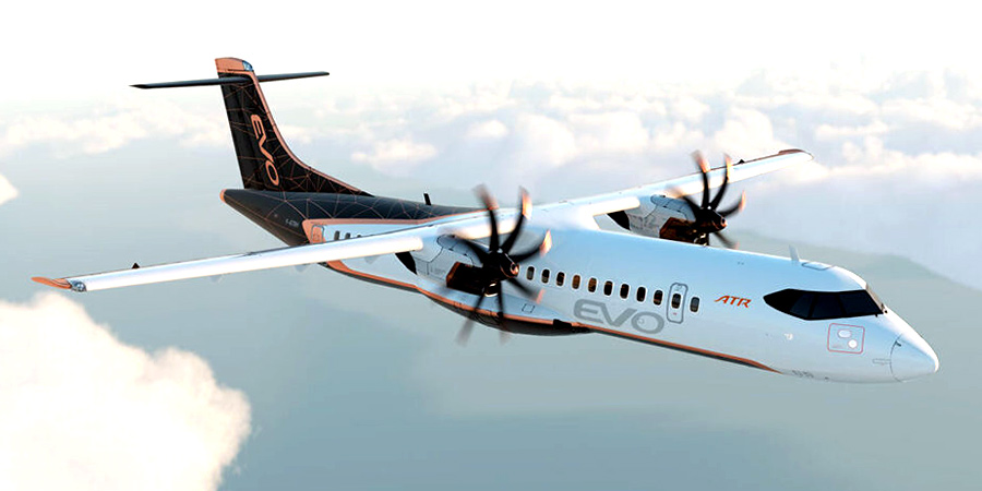 ATR EVO- пассажирский самолет. Фото, характеристики, отзывы.