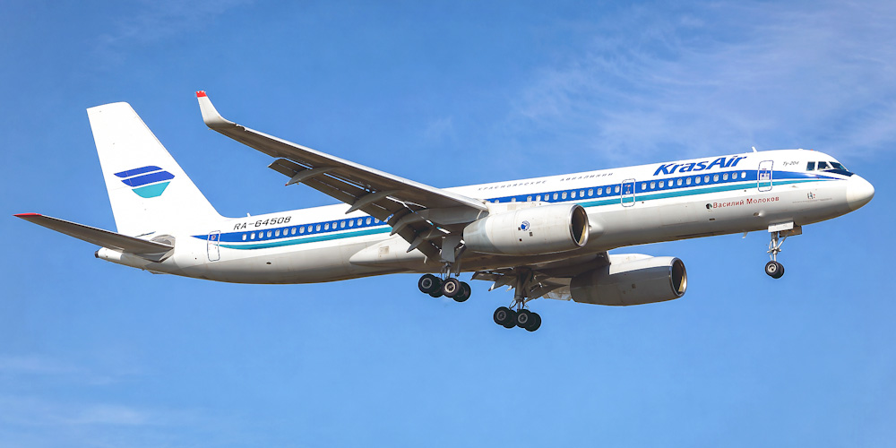 Tupolev Tu-214- passenger aircraft. Photos, characteristics, reviews.