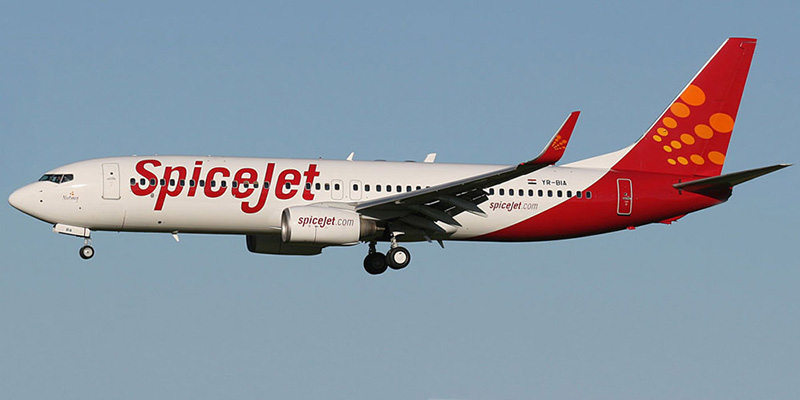 Боинг-737-800 авиакомпании SpiceJet