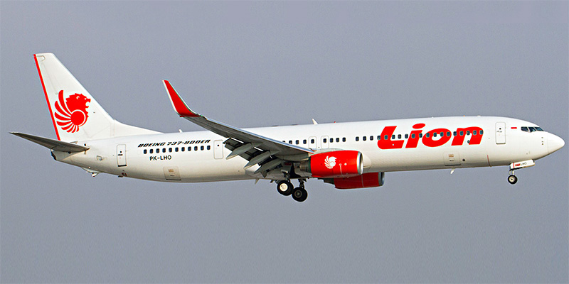Самолет Боинг-737-900 авиакомпании Lion Airlines