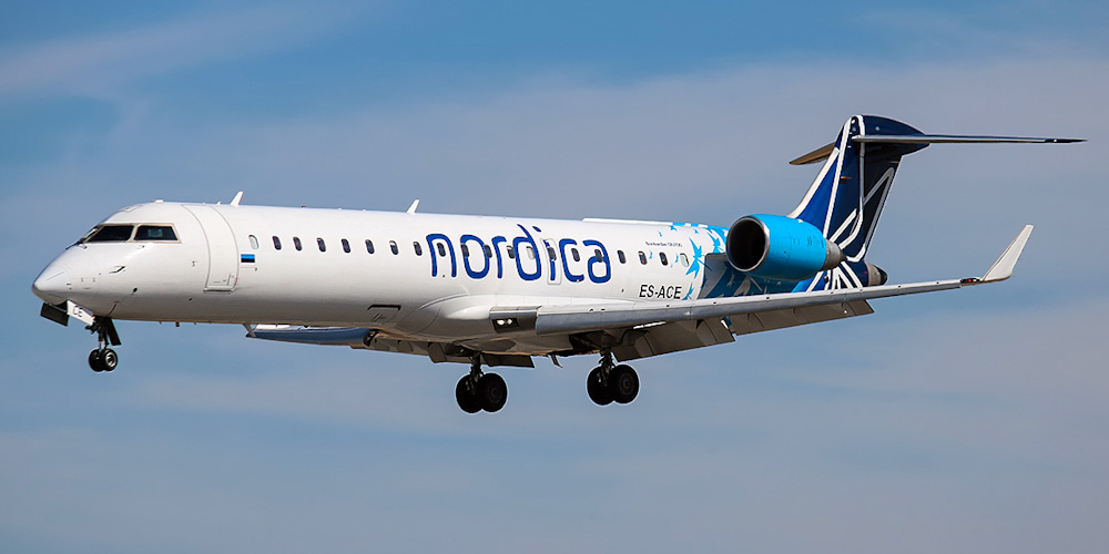 Bombardier CRJ900 авиакомпании Nordica