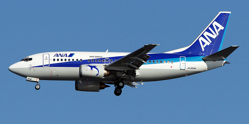 Boeing 737-500 авиакомпании ANA Wings