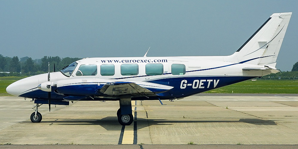 Самолет Piper PA-31 авиакомпании European Executive