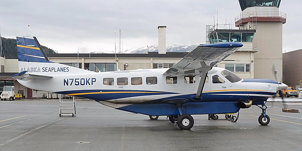 Cessna Grand Caravan авиакомпании Alaska Seaplane Service