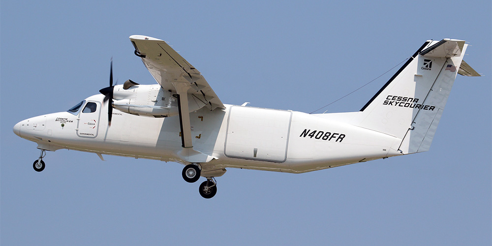 Cessna 408 SkyCourier- passenger aircraft. Photos, characteristics, reviews.